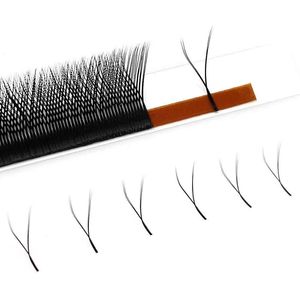 Productos de pestañas en forma de <span class=keywords><strong>Y</strong></span> individuales de longitud mixta personalizados de alta calidad Pestañas postizas suaves naturales negras mate <span class=keywords><strong>YY</strong></span> W Lash - Product Image 5