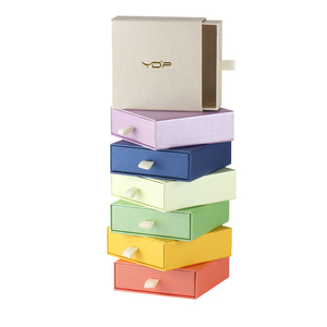 Custom Jewllery Jewelry Boxes Logo Bracelet Necklace Box Custom Paper Mini Luxury Pink White Sliding Drawer Ring Jewllery Necklace Bracelet Small Jewelry Packaging Boxes With Logo