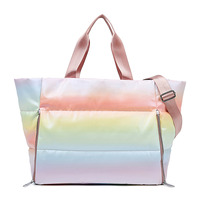 Sac de sport en nylon résistant à l'eau avec séparation humide/sec, sac de voyage/yoga pour hommes et femmes, vente en gros