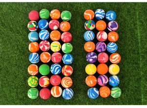 Wowei Đầy Màu Sắc Nhỏ Nhỏ Cao Su <span class=keywords><strong>Bouncy</strong></span> Bóng 88 Theo Dõi Cho Trẻ Em Của Đào Tạo Đồ Chơi Phụ Kiện - Product Image 6