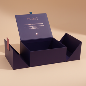Boîte cadeau de luxe magnétique personnalisée en gros avec ruban en satin, emballage haut de gamme <span class=keywords><strong>pour</strong></span> poudre libre <span class=keywords><strong>et</strong></span> crème contour des yeux - Product Image 1