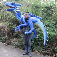 Dragon animatronique personnalisé sur échelle pour événements, parcs à thème, spectacles sur scène, expositions de divertissement