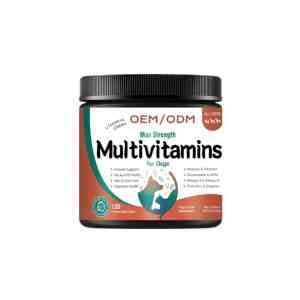Suppléments à mâcher multivitaminés avec glucosamine et MSM pour chiens <span class=keywords><strong>Max</strong></span> Strength Multifunctional Soft Chews for Joint Mobility - Product Image 1