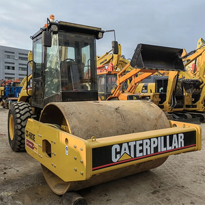 <b>Used</b> Vibratory <b>Road</b> <b>Roller</b> CAT CS683E Good Condition Compactor Construction Machine 110 kW Diesel Full Hydraulic System Engine - Product Image 2