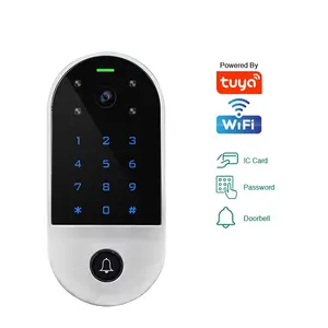 VIANS Tuya WiFi Teléfono APP Video Intercom Sistema Llamada Acceso Monitor Hogar timbre inteligente