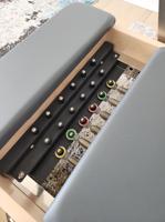Reformer de Pilates professionnel en bois d'érable, portable, pour studio de yoga, lit de rééducation corporelle, pratique pour l'entraînement physique