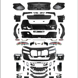 Per <span class=keywords><strong>BMW</strong></span> F02 F01 aggiornamento a 2024 G70 Body Kit aggiornamento faro modificato luce di arresto Set completo LCI pieno paraurti - Product Image 1