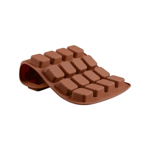 24 تجويف قالب مربعات سيليكون شوكولاتة براوني درجة غذائية لحلوى الشوكولاتة - Product Image 5