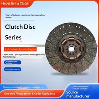 Disque d'embrayage T150 fourni par le fabricant chinois T-15017221024 en fibre composite carbone-cuivre OLIVER, compatible avec les voitures Jiying, neuf, garantie 6 mois