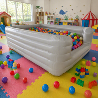 Piscine à air gonflable commerciale durable pour gymnastique, fosse à air en mousse pour enfants, protection pour entraînement sur piste aérienne
