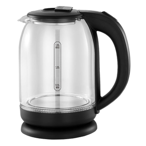 Hervidor Eléctrico Inalámbrico de Vidrio de 1500W y 2.0L, Base Giratoria de 360°, Apagado Automático, Certificado CB, Eficiencia Energética Clase A, Colorido - Product Image 1