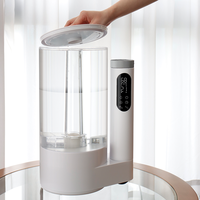 Nouvelle grande capacité 5.5L télécommande Wifi APP contrôle hybride chaleur chaude humidificateur à vapeur pour bébé enfants chambre