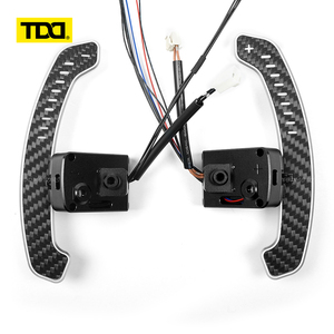 แป้นเปลี่ยนเกียร์ TDD LED คาร์บอนไฟเบอร์แม่เหล็ก สำหรับพวงมาลัยนิสสัน 400Z GTR R35 - Product Image 1