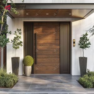 Ultimo stile Kerala doppio vetro <span class=keywords><strong>porta</strong></span> Pivot in alluminio <span class=keywords><strong>porta</strong></span> d'<span class=keywords><strong>ingresso</strong></span> principale baldacchino Design minimalista per ville - Product Image 1