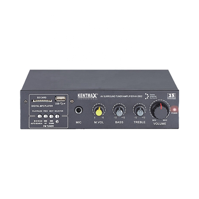 10W Iron AV Sound Tuner Pro Audio Wifi Amplifier Home Audio Karaoke Digital Power Amplifier