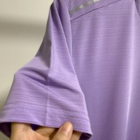 Nuevo Conjunto Deportivo de Verano Ecológico, Transpirable, de Secado Rápido y Antibacterial, de Manga Corta y Talla Grande, con Tiras Reflectantes