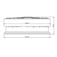 Détecteur de fumée SD-426A : Option batterie 5 ans, photoélectrique et alarme 85 dB