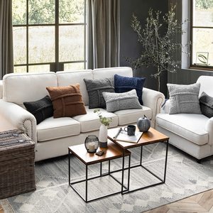 Housses de <span class=keywords><strong>coussin</strong></span> moelleuses en fausse <span class=keywords><strong>fourrure</strong></span> de haute qualité Sherpa <span class=keywords><strong>blanc</strong></span> jeter taie d'oreiller décorative - Product Image 5