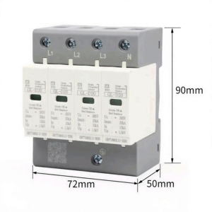 Cao cấp SPD Surge arrester 80kA 100kA MOV varistor t2 lớp bảo vệ cho năng lượng mặt trời hệ thống điện công nghiệp - Product Image 2