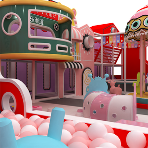 Venta Directa de Fábrica, Equipo de Juegos Personalizado para Niños, Tobogán para Interiores, Parque Infantil con Piscina de Pelotas - Product Image 5