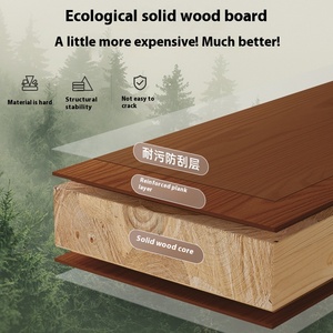 Hiện đại đơn giản cao cấp nhà sử dụng Bàn cà phê gỗ rắn cho căn hộ nhỏ dễ dàng đồ nội thất phòng khách - Product Image 3