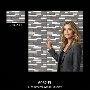 Precio de Fábrica al por Mayor, Azulejos para Fachadas de Edificios con Acabado Brillante de 25x37.5cm (250x375mm) - Product Image 6