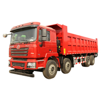 En stock, Shacman F3000 8*4 12 roues, camion benne Euro 2 d'occasion, le plus grand camion benne