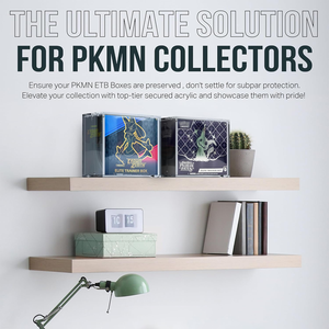 صندوق أكريليك مخصص لحماية صندوق تدريب بوكيمون TCG Elite (ETB) مع غطاء مغناطيسي - Product Image 6