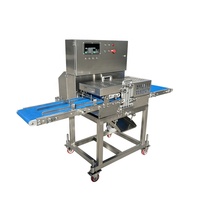Équipement de transformation de viande entièrement automatique pour la restauration rapide : Trancheuse à viande fraîche (bœuf, agneau, poulet)