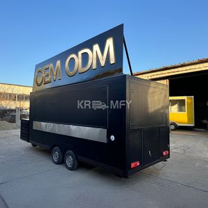 Foodcart Trailer <b>Small</b> Lunch Snack Chips Fiberglass Mobile Ice Cream Cart Street Food Truck - Product Image 2