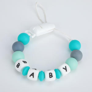 Pince Sucette Personnalisable DIY Anti-Chute Chaîne pour Bébé, Jouet de Dentition et Sucette avec Chaîne, Vente Transfrontalière à Succès - Product Image 6