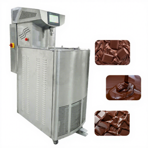 Nueva Máquina Templadora de Chocolate ORME - Rueda Automática Continua Pequeña de Acero Inoxidable 304 de Alta Productividad Eléctrica para Cacao - Product Image 1
