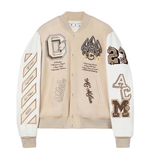 เสื้อแจ็คเก็ตเบสบอล <span class=keywords><strong>AC</strong></span> <span class=keywords><strong>Milan</strong></span> แบรนด์ยุโรปอเมริกันสุดฮิต ปักลายประณีต แขนเสื้อโพลีเอสเตอร์ ดีไซน์อเนกประสงค์ กันลม เหมาะสำหรับฤดูใบไม้ผลิ - Product Image 1