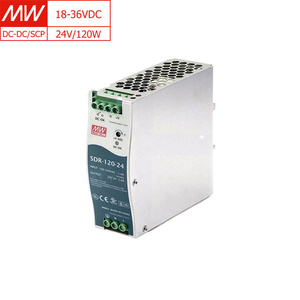 Có nghĩa là SDR-120-24 tốt, 91% Eff., PFC, 24V 5A 120W, công nghiệp Din Rail cung cấp điện, tự động hóa và hệ thống điều khiển - Product Image 1
