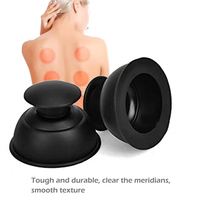 Vente en gros de ventouses en silicone pour la maison, outils de massage corporel Gua Sha