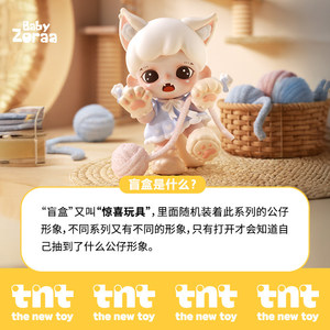 TNTSPACE Zoraa Meow Cat Face Mini Blind Box 9+1 Figura de Acción de Gato Escondida, Juguete Coleccionable Kawaii, Regalo para Niñas, Venta al por Mayor - Product Image 5