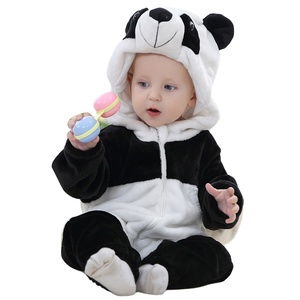 Monos de <span class=keywords><strong>oso</strong></span> para niñas y niños, disfraces de Cosplay, peleles de animales para bebés recién nacidos con cremallera frontal, venta al por mayor - Product Image 3