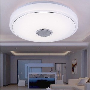 Lámpara de Techo LED Fang Bao de 60W con Bluetooth, Música, Cambio de Color, Control por Aplicación, para Dormitorio, con Control Remoto, Cobertura de 8-20 m² - Product Image 2