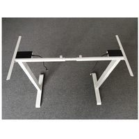 Bureau assis-debout ergonomique moderne et abordable avec hauteur réglable, roulettes et protection anti-collision pour usage commercial