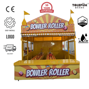 Tolefun – Nouveauté : Jeux de stand de fête foraine en bois et métal, personnalisables, pour événements intérieurs/extérieurs, parcs d'aventure et de défi - Product Image 1