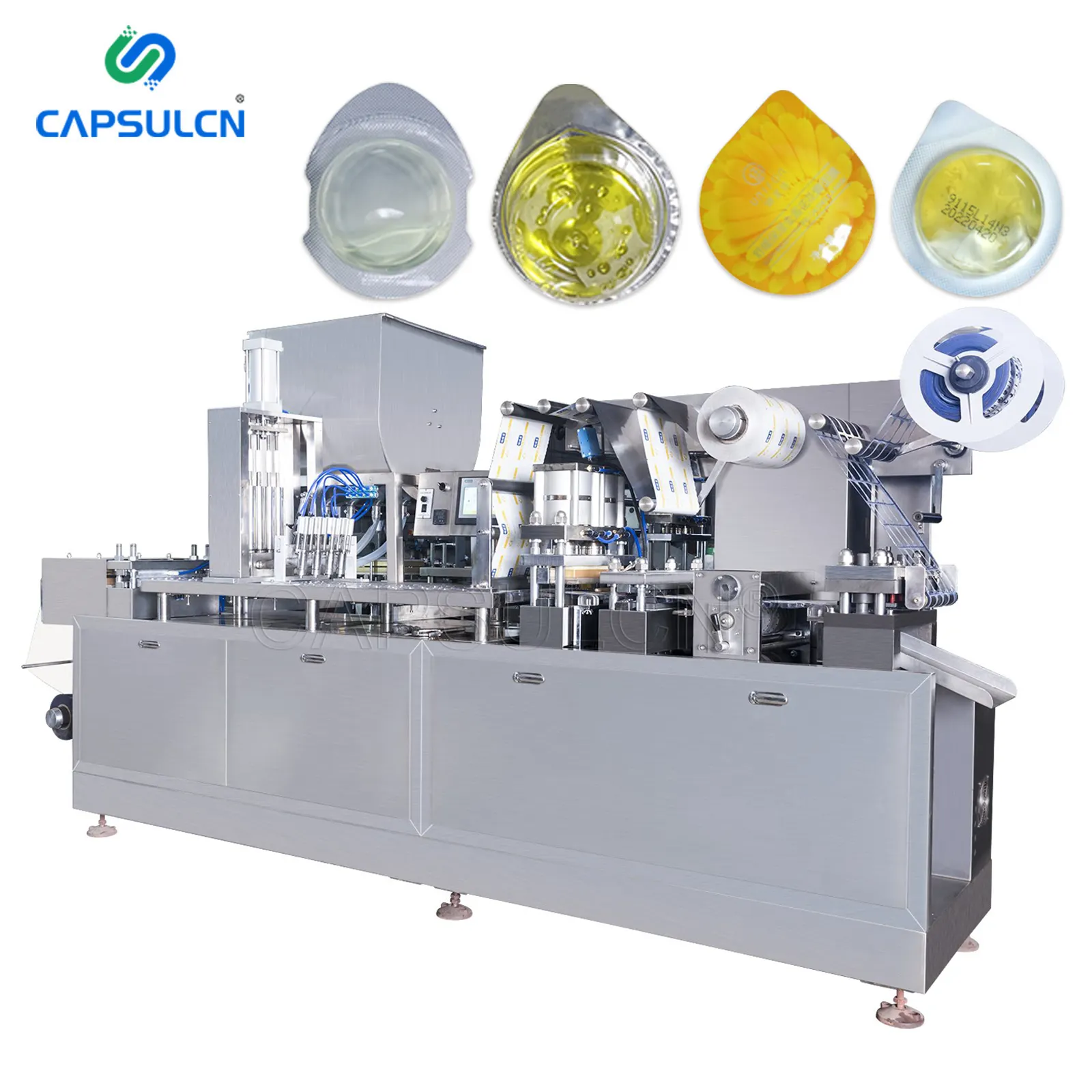 Automatische Butter käse marmelade der DPP-Serie Honig pasten sauce Ketchup Chocolate Liquid Blister Packaging Machine