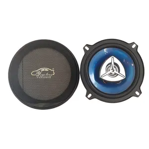 Speaker koaksial HiFi mobil, Speaker 160W 2 arah Universal otomotif Audio musik Stereo Subwoofer rentang penuh frekuensi 4 5 6 inci