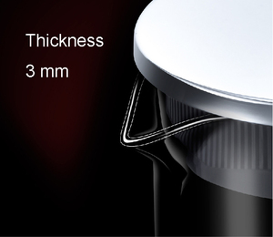 350ml Presse Française <span class=keywords><strong>Cafetière</strong></span>, cristal <span class=keywords><strong>verre</strong></span> café <span class=keywords><strong>piston</strong></span> avec 304 filtre En Acier inoxydable - Product Image 5