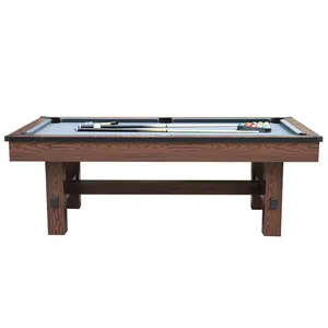 Vente en gros en usine Table de billard 7,5 pieds Table de billard adaptée aux tables de jeu multifonctionnelles d'intérieur