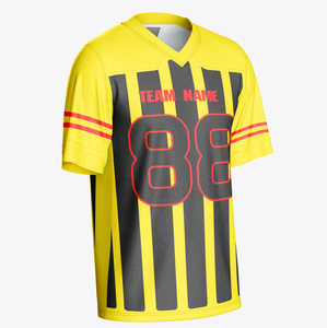Nouveaux maillots de football brodés pour hommes uniformes d'équipe de football américain personnalisés - Product Image 5