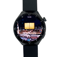 Montre connectée Sunroad Smart Muslim Pray Sports, musique, appels, fréquence cardiaque, boussole, mode, légère, métal, homme, femme