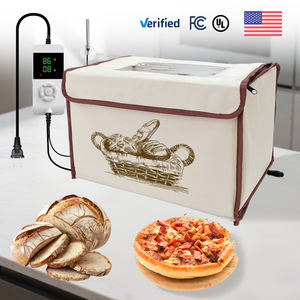 Boîte à levure pliable améliorée avec 50-113 ℉   Contrôle <span class=keywords><strong>de</strong></span> la température et minuterie 48H, appareil <span class=keywords><strong>de</strong></span> fermentation <span class=keywords><strong>de</strong></span> la pâte avec grille métallique, récipient <span class=keywords><strong>de</strong></span> fermentation <span class=keywords><strong>de</strong></span> la pâte - Product Image 6