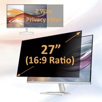 Penjualan Langsung Pabrik Pemasangan Mudah Anti Spy Filter Privasi Cahaya Biru Pelindung Layar Komputer untuk HP 27 Inch 16:9