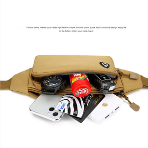 Riñonera Deportiva Oxford para Teléfono Móvil, con Logotipo Personalizado, Unisex, Ligera, Impermeable, con Cierre, para Actividades al Aire Libre - Product Image 4