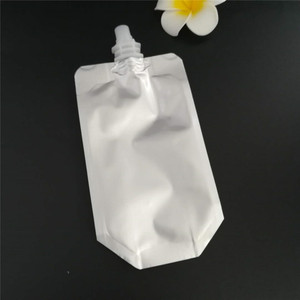 Artículos calientes Flexible a prueba de luz 200ml 350ml líquido decía caño de agua potable de bolsa de escudete lateral bolsa - Product Image 6